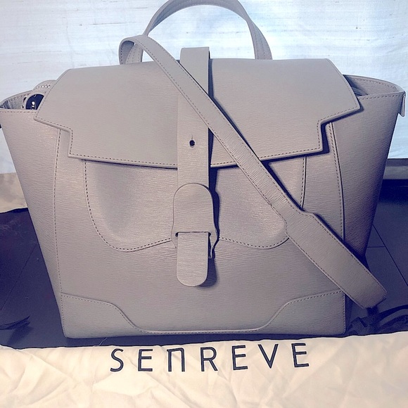 Senreve Maestra (large) Mimosa bag in Storm (grey) - Picture 3 of 16